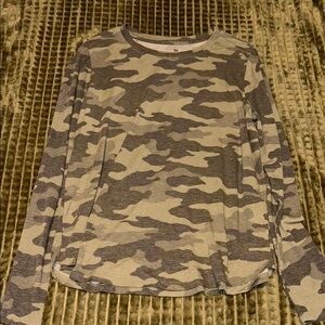 SO Camouflage Long Sleeve Tee